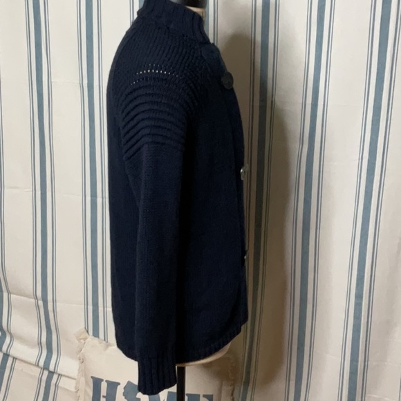 525 America sailor double breasted anchor button/snap closure wool lined pockets - Picture 7 of 16